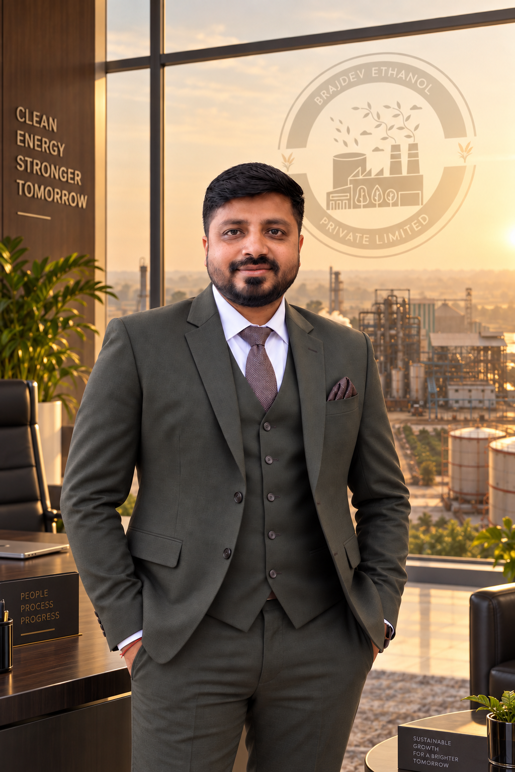 Shashank Goswami, Purchase and Sales Head
